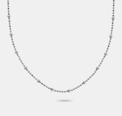 Ball Chain with Large Beads Necklace