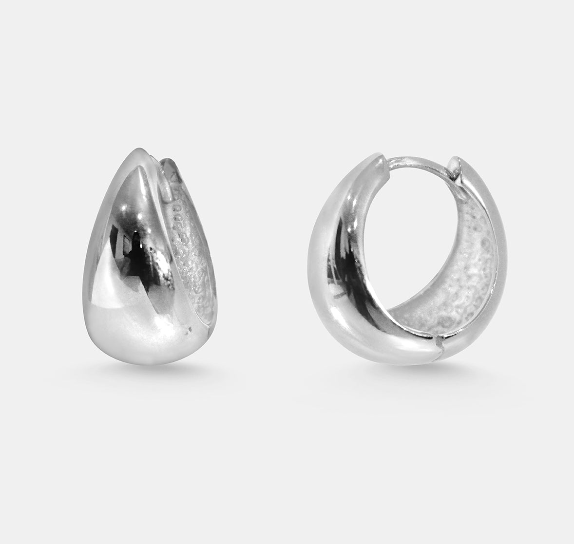 Extra Large Huggie Earrings