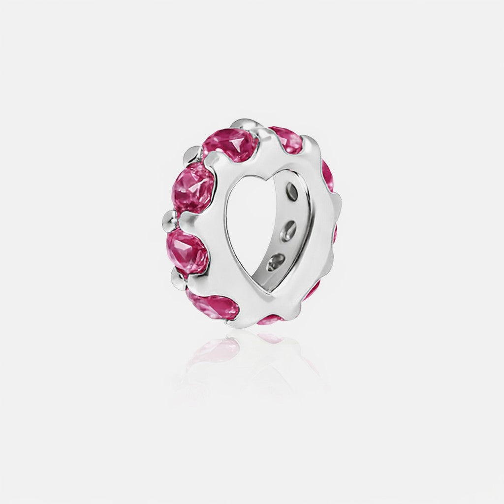 Small Heart Loop with Stones
