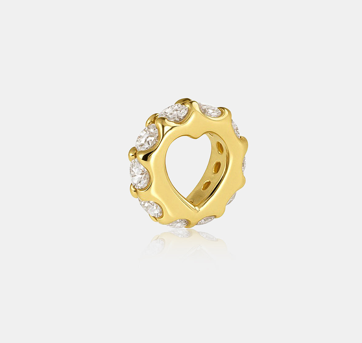 Small Heart Loop with Stones