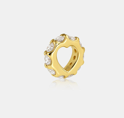 Small Heart Loop with Stones