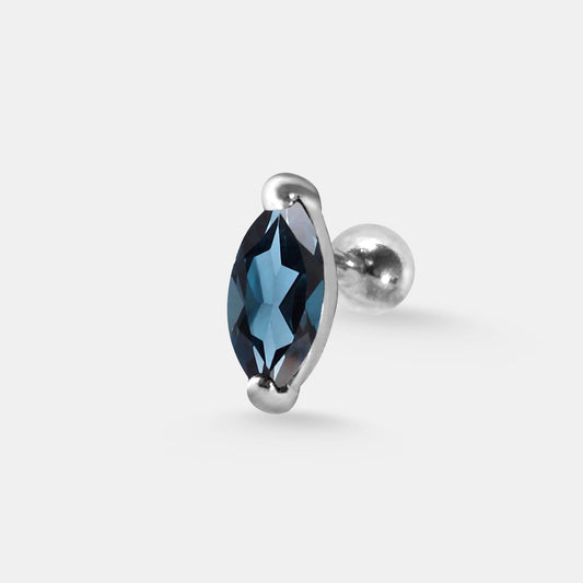 Large Marquise Stud