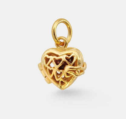 Heart Locket Charm